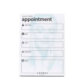 Agenda Appointment Cards Beauty