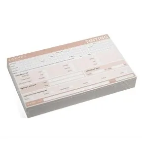 Agenda Record Cards Tinting