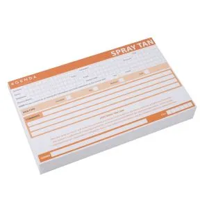 Agenda Record Cards Spray Tan