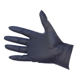 Black Nitrile Gloves Medium (100 Pack)