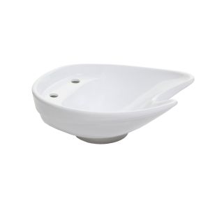 Crewe Orlando Brio Ceramic Backwash Basin -White