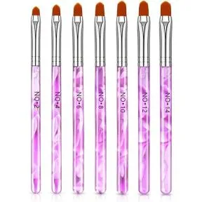 Gelluv Gel Nail Brush Set (7pcs)