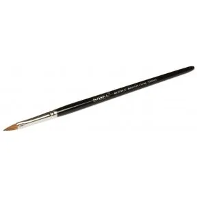 Sibel Small Oval Acrylic Brush