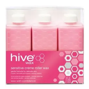 Hive Sensitive Crème Roller Wax Cartridges 80g (6pk)