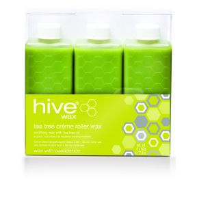 Hive Tea Tree Crème Roller Wax Cartridges 80g (6pk)