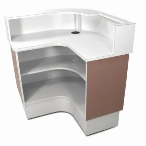 REM Suflo Salon Reception Desk 122x 92cm