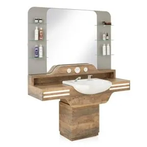 REM Cadillac Unit with Frontwash Basin & Retail Mirror