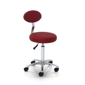 REM Cutting Stool With Backrest - Colours