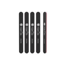 Halo Elite Black Nail Files 240/240 Grit (5pk)