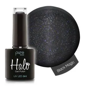 Halo Enchanted Collection Gel Polish Black Magic (8ml)