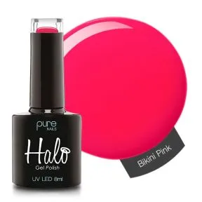 Halo Beach Party Collection Gel Polish Bikini Pink (8ml)