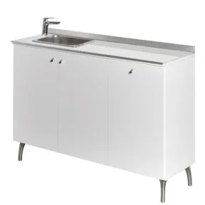 Salon Ambience Service Cabinet - Left Hand Basin 120cm