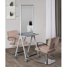 Salon Ambience Scuola Island Unit with Wheels