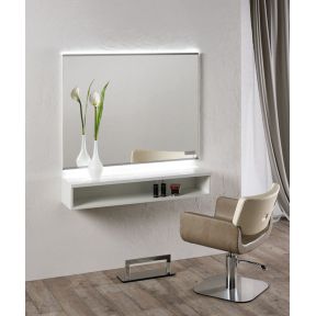 Salon Ambience Horizon Styling Unit with LED Lighting