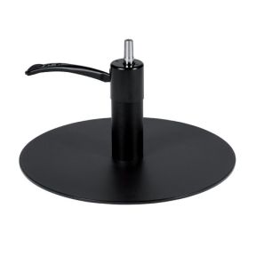 Salon Ambience Square Hydraulic Styling Chair Round Black Base