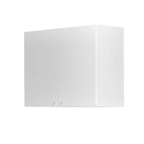 Salon Ambience Service Top Cabinet 80 White Ash With Doors