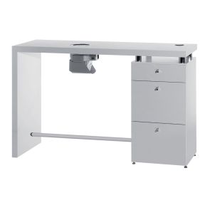 Medical & Beauty Logic White Ash Manicure Table Standard