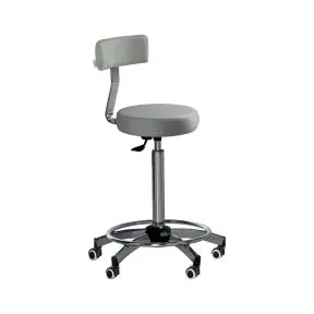 Medical & Beauty Montana Stool with Backrest