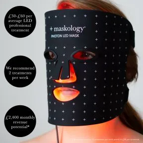 Maskology Photon LED Light Therapy Facial Mask