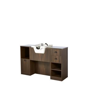 Mirplay OKE 4 B/W Barber Unit Dark Brown