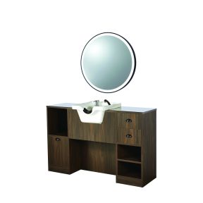 Mirplay OKE 7 B/W Barber Unit Dark Brown