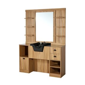 Mirplay OKE 2 BR/B Barber Unit Light Brown