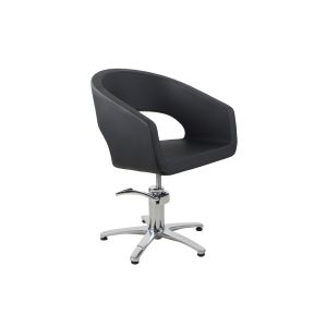 Salon Fit Plaza Hydraulic Styling Chair - Black