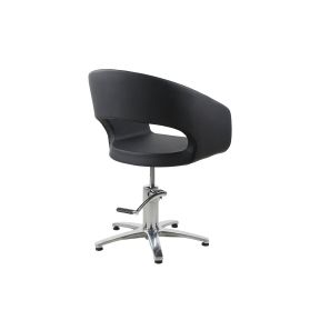 Salon Fit Plaza Hydraulic Styling Chair - Black