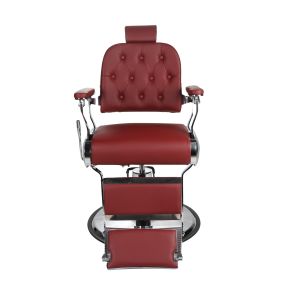 Salon Fit Empire Barbers Chair - Red