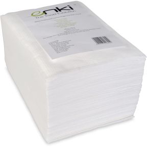 Enki Luxury Disposable White Salon Towels (50pk)