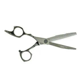 Matakki Black Ninja Left-Handed Professional Hair Thinning Scissor 6 inch