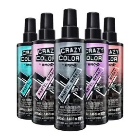 Crazy Color Pastel Spray Temporary Hair Colour Peachy Coral (250ml)