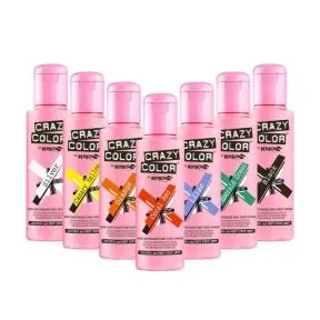 Crazy Color Semi-Permanent Hair Colour Cream Platinum (100ml)