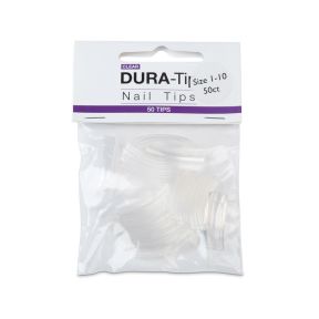 NSI Duratips Clear Nail Tips (50 pk)