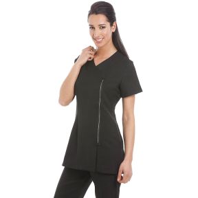 Gear Miami Tunic Black with Diamante Zip - Size 8