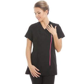 Gear Miami Tunic Black with Pink Zip - Size 6