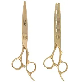 Matakki Ikon Rose Gold Professional Hair Cutting Scissor Set